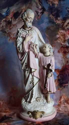 Statue saint joseph - statue, enfant