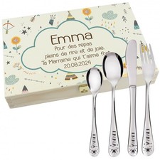 Coffret en bois couverts