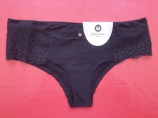 SHORTY FEMME MARQUE U COLLECTION MODELE ARABESQUE COULEUR NOIR