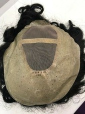 remplacement prothèse capillaire Hairmark homme à travailler noir 1B EXTRA HAIR 