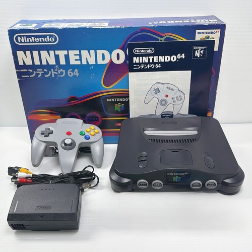Console nintendo n64 noire - console,