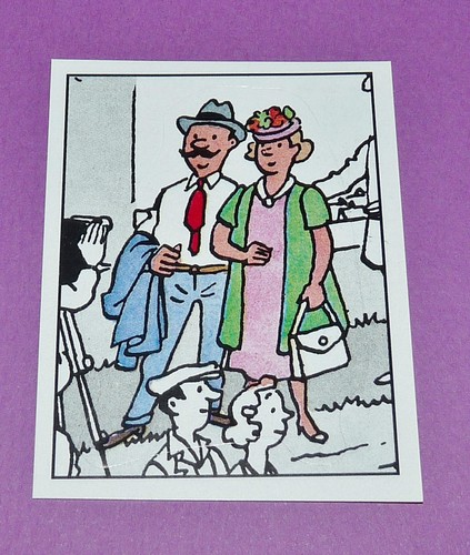 Panini tintin herge - n°42,