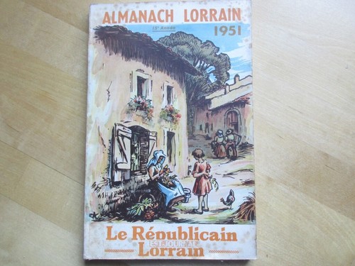 Lorraine almanach lorrain - -,