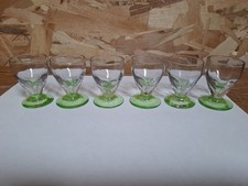 Lot 6 verres à liqueur en