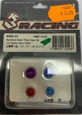 Aluminium motor pinion gear