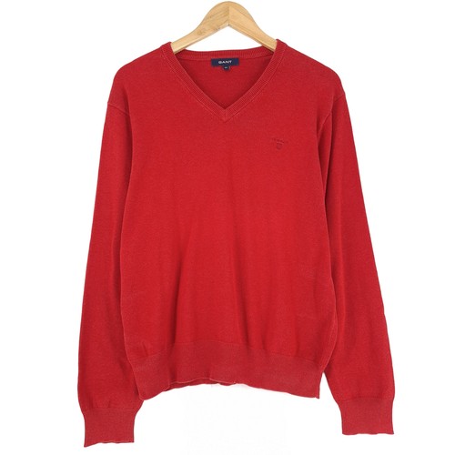 Gant homme pull rouge coton - gant,
