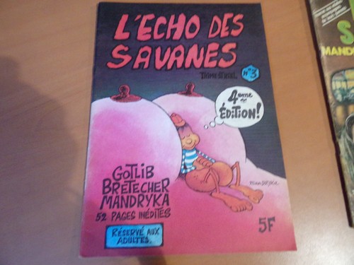 Revue echo des savanes - l'echo, n°3