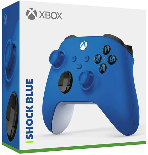 Manette sans fil shock blue - fil,