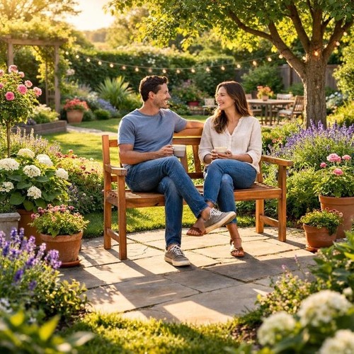 Banc jardin acacia - de,