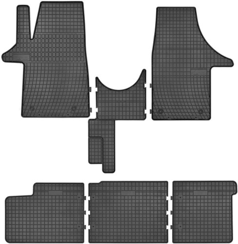 Tapis caoutchouc noir - tapis,
