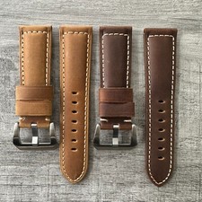 Marron Kaki Cuir Italien