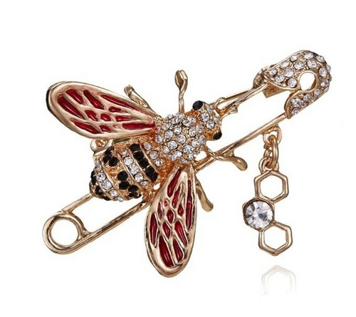 Broche bijou acier - broche,