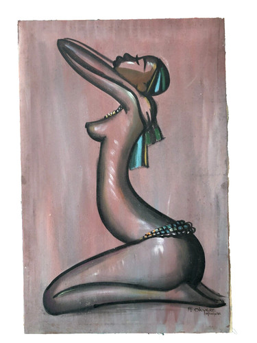 Tableau toile peinture femme - tableau,