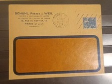 Timbre France Jolie Lettre Cachet D Essais Grille Transversale Ref 11209