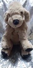 Peluche doudou Chien Beige