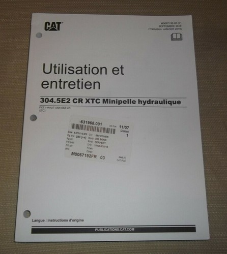 Cat caterpillar 304 5e2 - cat,