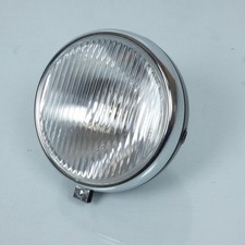 Optique phare avant rond noir