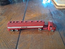 Ancien grand camion citerne Esso, Mercedes, Lego, 1/87, vintage