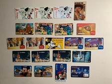 LOT 19 TELECARTES CARTE PASS SPECIAL DISNEYLAND PARIS - EURO DISNEY