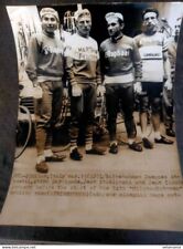 S14683 Photo Cyclisme Anquetil - Darrigade - Stablinski - Milan San Rémo 1963 "