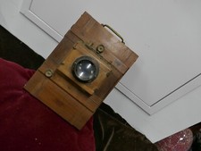 chambre photo 18x24cm,objectif Roussel Paris,F:200 et 1:5,7,stylor,circa 1900