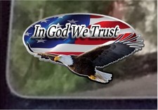 Autocollant drapeau américain