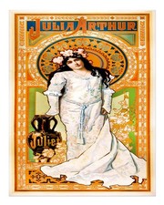 Art Mural Vintage Art Nouveau