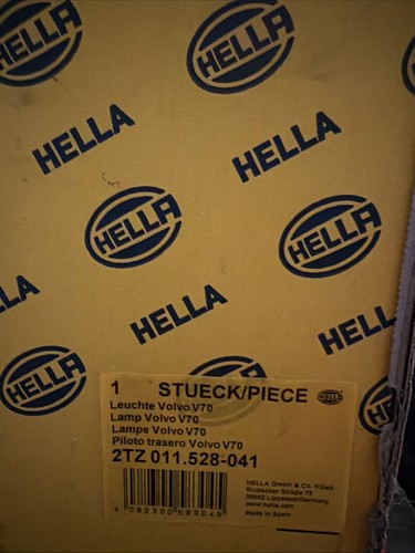 Feu arrière hella côté - feu,