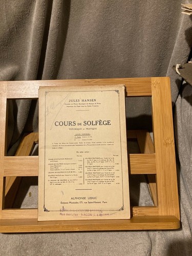 Hansen cours de solfège - j.,