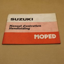 MANUEL TECHNIQUE D'ENTRETIEN ET D'UTILISATION SUZUKI MOPED AP GT 50 1978 - 