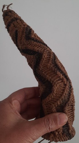 Curiosité art papou etui - papou,