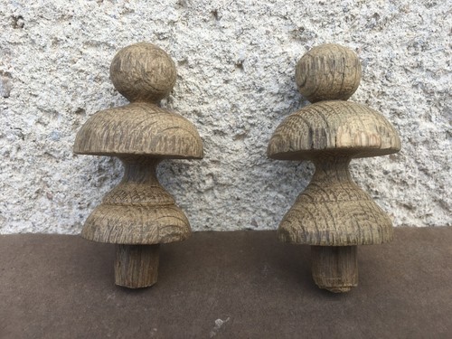 Anciennes toupies bobêches - /,