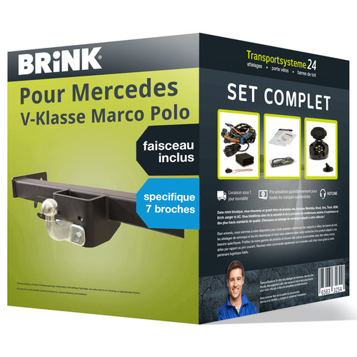 Attelage pour mercedes marco - v,