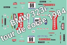 decals 1/43 BMW 323i Tour De