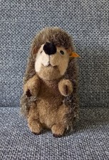 D1 Peluches , Jouet vintage herisson STEIFF  23 cm