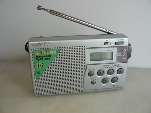 Radio portable sony - radio,