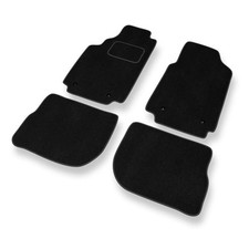 Tapis de sol en velour pour Audi A6 I C4 Avant, Berline (1994-1997) Noir