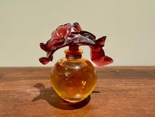 Lalique France : flacon de parfum Envol cristal. Perfume Bottle.