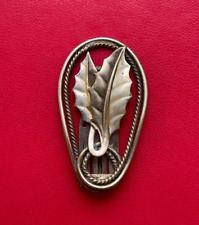 Belle pince à billets en métal argenté