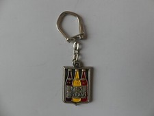 PORTE CLÉ MÉTAL ET PEINT VIN