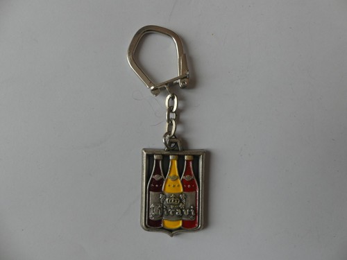 Porte clé métal peint - mÉtal, vin