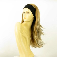 Perruque avec bandeau blond