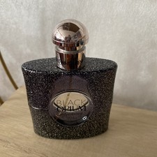 flacon de parfum vide  black
