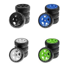 4 pièces RC pneus roues remplacement Buggy pneu 1:8 1:7 pour accessoires de