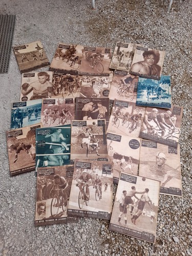 Lot journaux anciens - journaux, sport