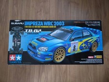 TAMIYA 1/10 RC Subaru Impreza WRC 2003 Rally Car Radio Control Chassis Model Kit