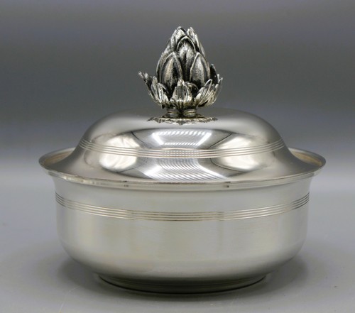 Ancien legumier metal - legumier,