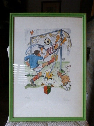 Lithographie claude buret - lithographie,