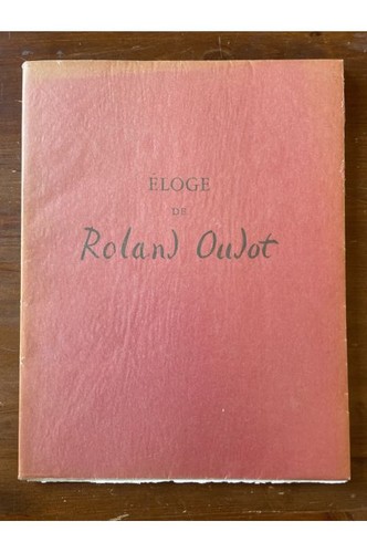 Eloge roland oudot - eloge, claude