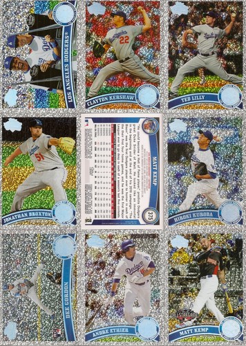 2011 topps diamond los - topps, angeles